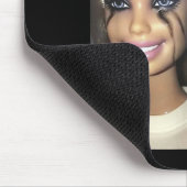 ダークユーモドール喫煙セルフィパロディ マウスパッド (コーナー)