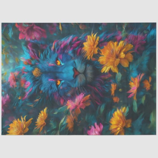 ダークライオンティッシュペーパー 薄葉紙 (正面)