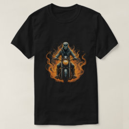 ダークライダー/スケルトンオートバイライダー Tシャツ