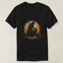 ダークライダー/スケルトンオートバイライダー Tシャツ