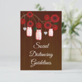 ダークラスティックレッドフラワーマソンジャー安全対策 エンクロージャーカード (スタンド正面)