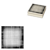 ダークラバー縁どア・スタンプ付き生地 ラバースタンプ (押印)