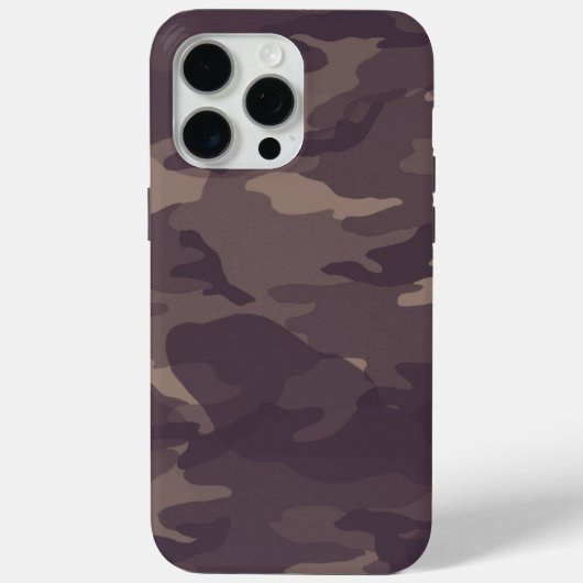 ダークランズカモフラージュ Case-Mate iPhoneケース (裏面)