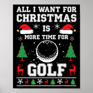 ダークリスマスシャツ メンズ ドライフィット ゴルフ クリスマス ホリデー ポスター