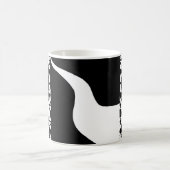 ダークリバーポピュレースバッジのシャー コーヒーマグカップ (中央)