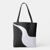 ダークリバーポピュレースバッジのシャー トートバッグ (裏面)