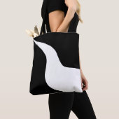 ダークリバーポピュレースバッジのシャー トートバッグ (クローズアップ)