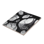 ダークルーツオーガニック抽象芸術タイル タイル (側面)