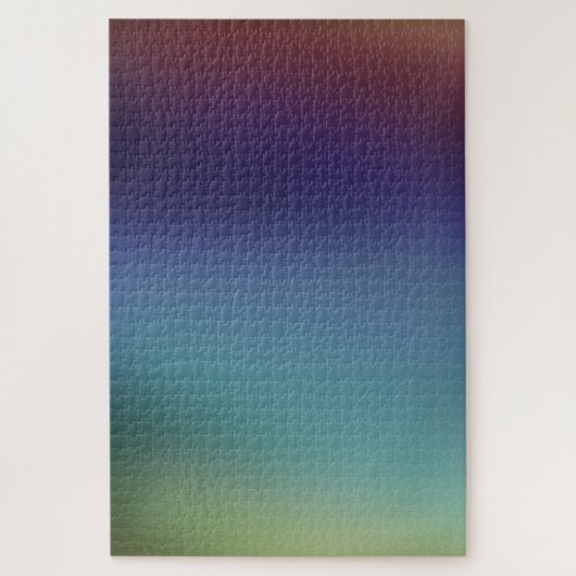 ダークレインボーぼやけ抽象芸術カッコいいグラデーシカラフルョン ジグソーパズル (縦)