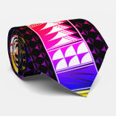 ダークレインボー先住民フェザー恵みネクタイ ネクタイ (ロール)