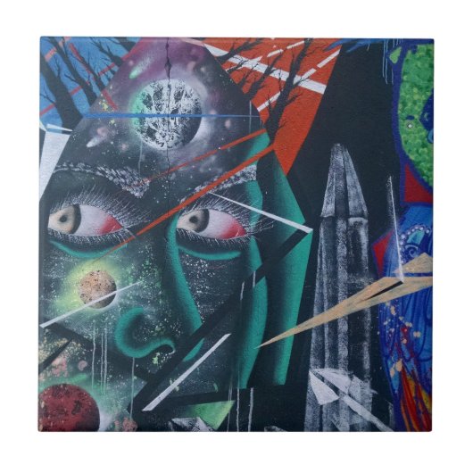 ダークレイヴグラフィティ タイル (正面)