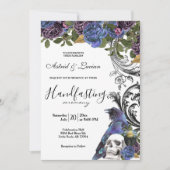 ダークレイヴンパープルバラズハンドスティング 招待状 (正面)