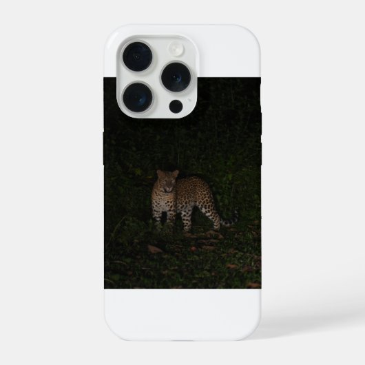 ダークレオパードフォンケース iPhoneケース (裏面)