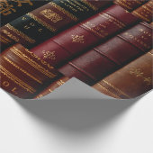 ダークレザーブック愛好家 ラッピングペーパー (角)