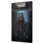 ダークレッドの赤ずきん クリップボード (左)