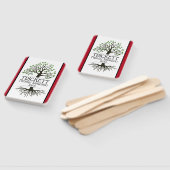 ダークレッドファミリーツリーファミリー懇親会 ハンドファン (組立なし)