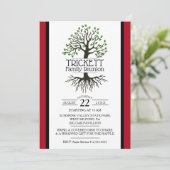 ダークレッドファミリーツリーファミリー懇親会 招待状 (スタンド正面)