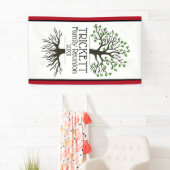 ダークレッドファミリーツリーファミリー懇親会 横断幕 (インサイチュ)