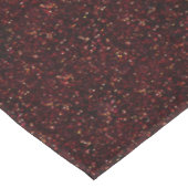 ダークレッドルビーグリッタープリント テーブルクロス (アングル)