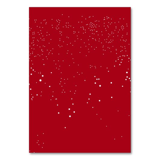 ダークレッドローズ結婚フローラ |座席表 テーブルナンバー (裏面)