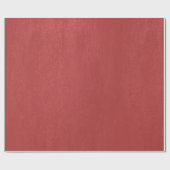 ダークレッドヴィンテージレザーパターン ラッピングペーパー (フラット)