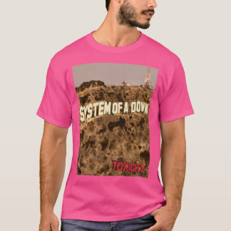 ダークレッド最高のシンガートレンディング今ロゴS.O.D Tシャツ