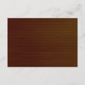 ダークレッド素朴フローラメイスンジャー結婚ズの詳細 エンクロージャーカード (裏面)