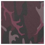 ダークレッド迷彩柄 ファブリック (クローズアップ)