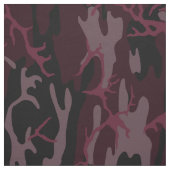 ダークレッド迷彩柄 ファブリック (見本)