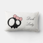 ダークレディーピロー ランバークッション (裏面)