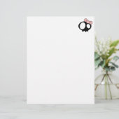 ダークレディーレターヘッド (スタンド正面)