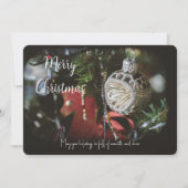 ダークレトロクリスマスツリー シーズンカード (正面)