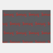 ダークロマンスブックラッピング紙 ラッピングペーパーシート (正面3)