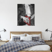 ダークロマンスブックラバーキャンバスプリント キャンバスプリント (インサイチュ (寝室))