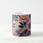 ダークロマンスブルゴーニュアールデコフローラ夏 コーヒーマグカップ (中央)