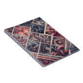 ダークロマンスブルゴーニュアールデコフローラ夏 ノートブック (右側)