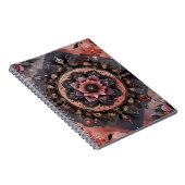 ダークロマンスブルゴーニュアールデコフローラ夏 ノートブック (右側)