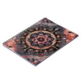 ダークロマンスブルゴーニュアールデコフローラ夏 ノートブック (左側)