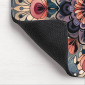 ダークロマンスブルゴーニュアールデコフローラ夏 マウスパッド (コーナー)