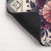 ダークロマンスブルゴーニュアールデコフローラ夏 マウスパッド (コーナー)