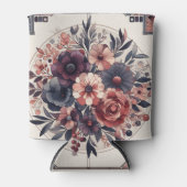 ダークロマンスブルゴーニュアールデコフローラ夏 缶クーラー (正面)