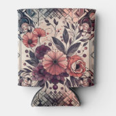 ダークロマンスブルゴーニュアールデコフローラ夏 缶クーラー (正面)