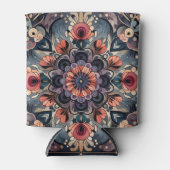 ダークロマンスブルゴーニュアールデコフローラ夏 缶クーラー (正面)