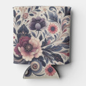 ダークロマンスブルゴーニュアールデコフローラ夏 缶クーラー (正面)