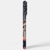 ダークロマンスブルゴーニュアールデコフローラ夏 Case-Mate iPhoneケース (裏面 / 右)