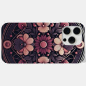 ダークロマンスブルゴーニュアールデコフローラ夏 Case-Mate iPhoneケース (裏面 (横))