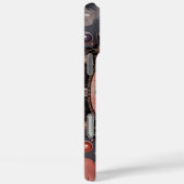 ダークロマンスブルゴーニュアールデコフローラ夏 Case-Mate iPhoneケース (裏面 / 右)