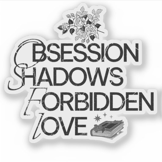 ダークロマンスリーダステッカー シール (正面)