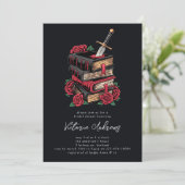 ダークロマンスロマンティシブキッシュブライダルシャワー 招待状 (スタンド正面)