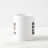 ダークロマンス好きのための本の気まぐれな悪役デザイン コーヒーマグカップ (中央)